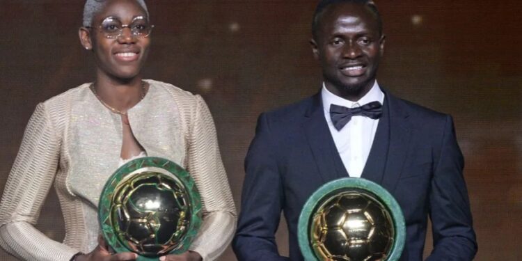 Mane, Oshoala win CAF Players of the Year honours
