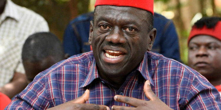 Uganda opposition veteran charged again with inciting violence