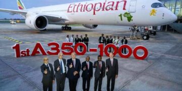 Ethiopian Airlines welcomes Africa’s first Airbus A350-1000