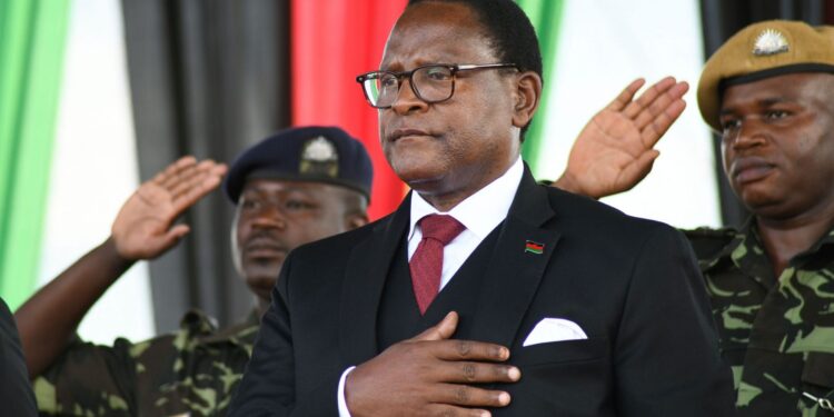 Lazarus Chakwera sworn in, promising to unite Malawi and stamp out graft