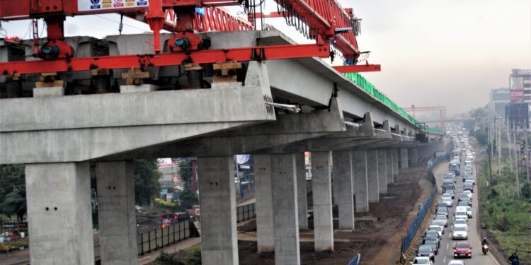 Construction of Chinese-built Nairobi expressway in top gear