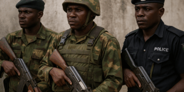 Nigeria holds troops, police over insurgent arms
