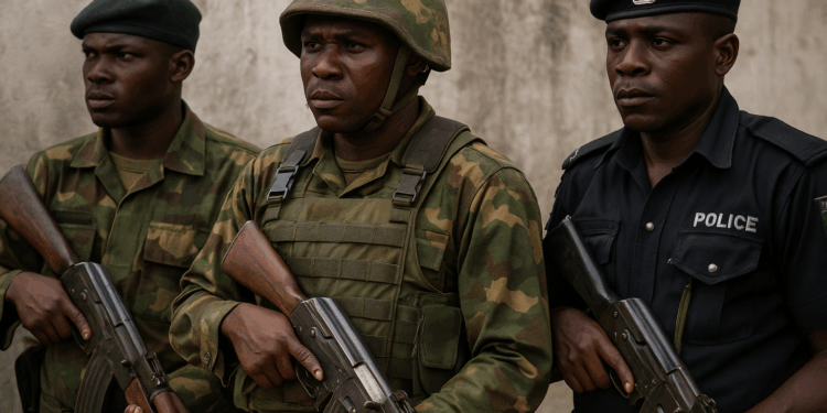 Nigeria holds troops, police over insurgent arms