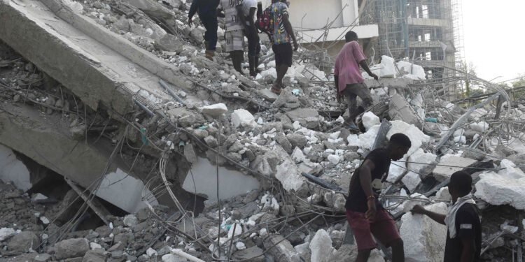 Death toll reaches 36 in Nigeria building collapse