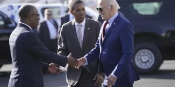 Biden visits Africa to counter China, but Trump’s stance looms