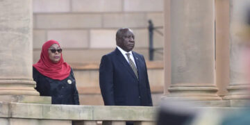 Tanzania’s first female president on visit to South Africa