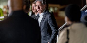 US Secretary of State Blinken in South Africa on Africa tour