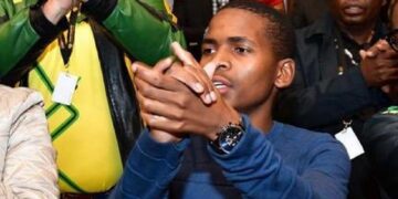 Itumeleng Ntsube, 20 years, is South Africa’s youngest-ever MP