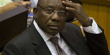 South Africa’s Ramaphosa slams graft under Zuma as ANC divide widens