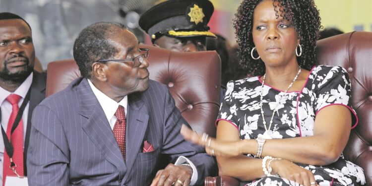 Anger on social media as Mnangagwa govt charters private jet for ill Mugabe and wife Grace