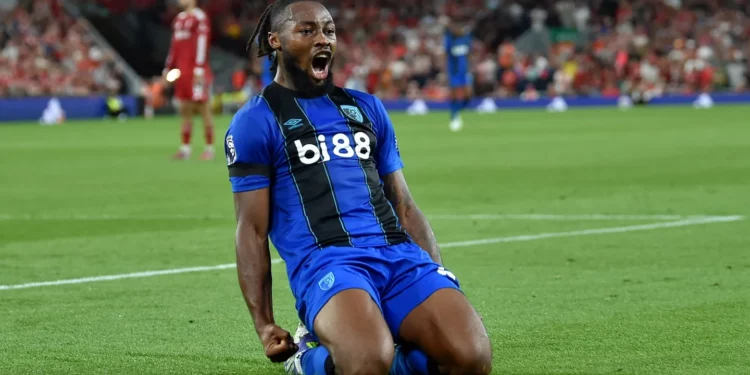 Anfield hate targets Ghana’s Semenyo