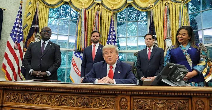 Rwandan and Congolese delegates initial the Regional Economic Integration Framework in Washington under US and AU mediation, marking a key step in peace and trade cooperation.