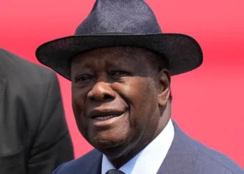 President Alassane Ouattara of Cote d’Ivoire attends a public event following his re-election.