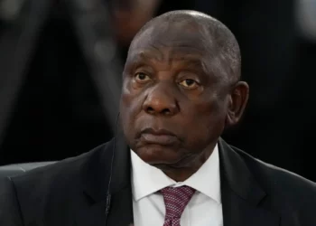 President Cyril Ramaphosa attends a high-level meeting ahead of the G20 summit in Johannesburg.