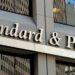 Exterior of the Standard & Poor’s office building, featuring the company’s logo on the facade.