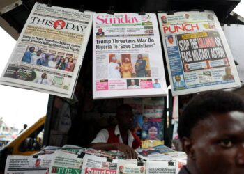 US President Donald Trump speaks as Nigeria faces renewed US pressure over religious violence and security cooperation