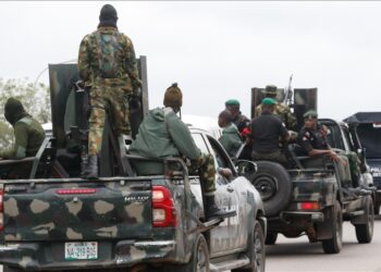 Nigerian security forces patrol Abuja following US military supplies delivery