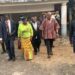 Vice President Jane Naana Opoku-Agyemang and Foreign Minister Samuel Okudzeto Ablakwa inspect Osagyefo Kwame Nkrumah’s former residence in Conakry, Guinea