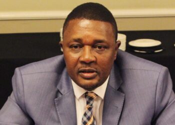 Walter Mzembi, former Zimbabwe tourism and foreign affairs minister, pictured during court proceedings in Harare.