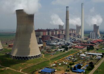 Coal-fired power station in South Africa as Germany commits €720m to support the country’s transition away from coal under the Just Energy Transition Partnership