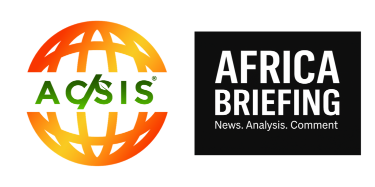Africa Briefing and ACSIS partnership logos.