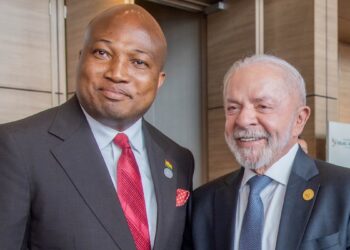 Samuel Okudzeto Ablakwa meets Brazilian President Luiz Inácio Lula da Silva at CELAC-Africa Summit, discussing Ghana’s UN slave trade resolution
