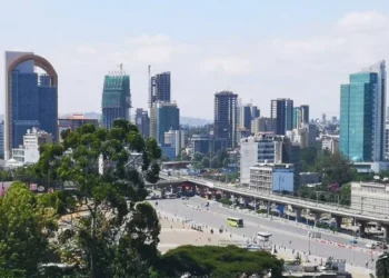 Addis Ababa skyline showing modern infrastructure and urban development in Ethiopia’s capital amid $13.1bn investment push