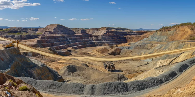 Open-pit gold mine in the Sahel region as Niger tightens control over mining licences