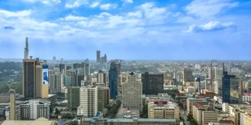 Nairobi skyline showing central business district as African banks expand into fastest-growing regional markets