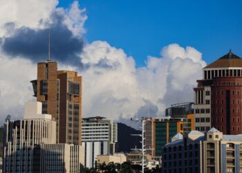 Port Louis skyline in Mauritius, Africa’s top-ranked country in the 2026 World Happiness Report