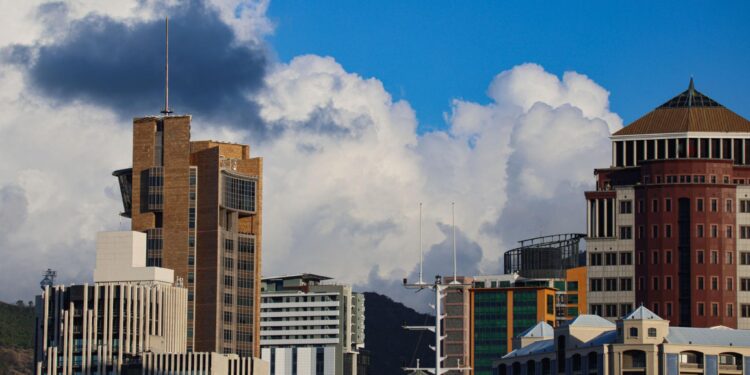 Port Louis skyline in Mauritius, Africa’s top-ranked country in the 2026 World Happiness Report