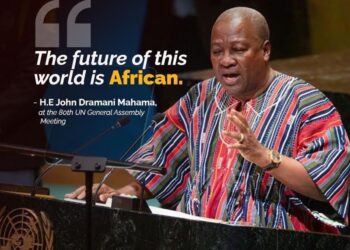 President John Dramani Mahama addresses the United Nations General Assembly on Africa’s global future and reparations