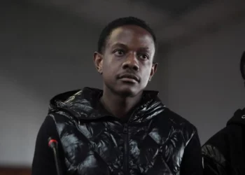 Bellarmine Chatunga Mugabe appears in court during South Africa shooting case