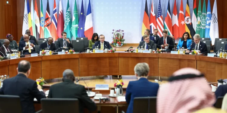 Delegates attend Sudan conference in Berlin as international partners discuss peace efforts and humanitarian response to ongoing Sudan war