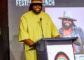 Gramps Morgan speaks at the launch of the Ghana–Jamaica Homecoming Festival in Accra, highlighting cultural and diaspora connections