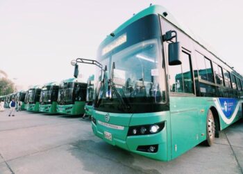 Electric buses lined up in Addis Ababa as Ethiopia expands clean public transport