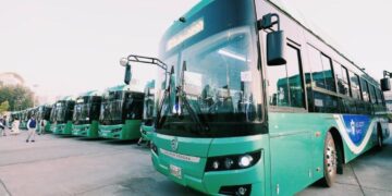 Electric buses lined up in Addis Ababa as Ethiopia expands clean public transport