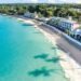 Luxury beachfront resort along Barbados’ Platinum Coast with turquoise waters and white sand shoreline