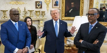 US President Donald Trump meets African leaders during White House talks on migration and deportation policy