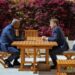 President John Mahama and President Emmanuel Macron in bilateral talks during official visit to France, discussing UN slavery resolution and Ghana–France relations