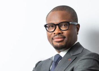 Benin’s president-elect Romuald Wadagni following his landslide victory in the April 2026 election, securing more than 94 percent of votes