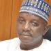 Former Nigerian power minister Saleh Mamman seated in an office following his conviction in a corruption case linked to hydroelectric projects