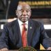 South African President Cyril Ramaphosa during an official appearance following a Constitutional Court ruling on the Phala Phala scandal