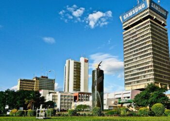 Skyline of Lusaka, Zambia, illustrating the country’s economic recovery and ongoing fiscal reforms following debt restructuring