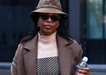 Diezani Alison-Madueke leaves Southwark Crown Court in London during her UK bribery trial in January 2026