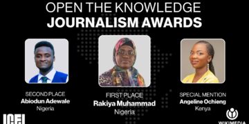 African journalists win ‘Open the Knowledge’ awards