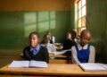 African schoolchildren participating in class as the continent marks the Day of the African Child and calls for greater investment in education and children's rights