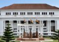 Ghana’s Supreme Court building in Accra, where judges are considering the constitutional presidential term-limit dispute