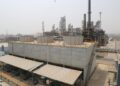 Processing towers and industrial units at Sentuo Oil Refinery in Tema, Ghana