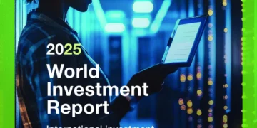 Cover of UNCTAD World Investment Report 2026 highlighting global foreign direct investment trends